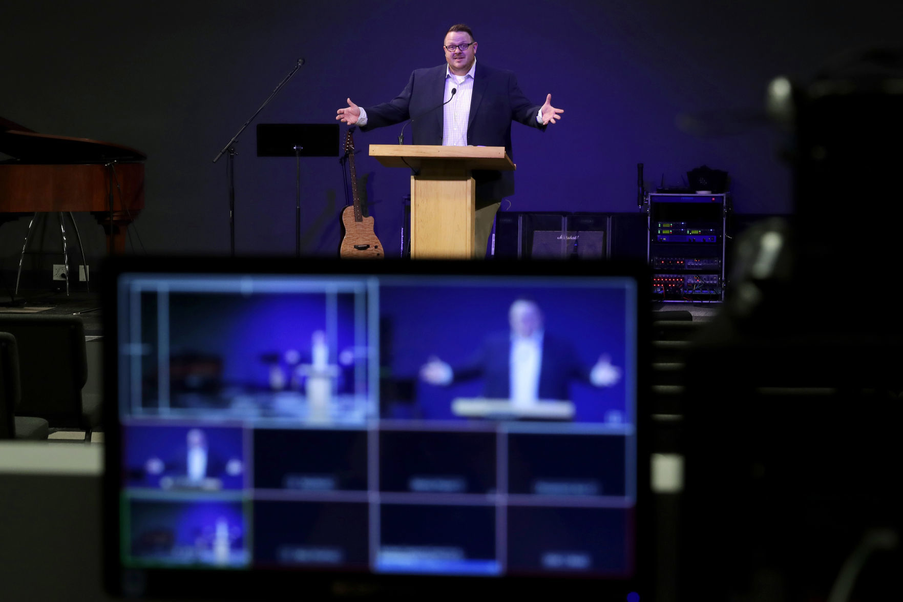 Virus Outbreak Arizona Houses of Worship